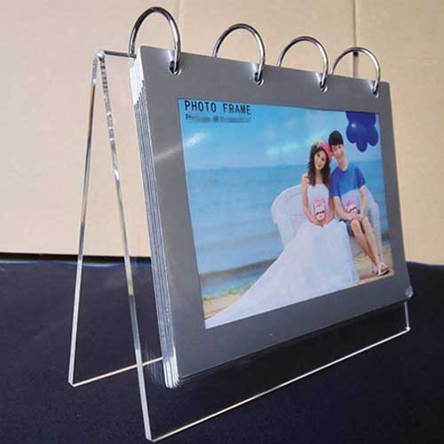 desktop acrylic calendar holders